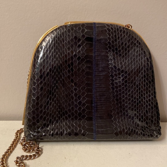 Vintage Snakeskin Bag - Picture 4 of 8